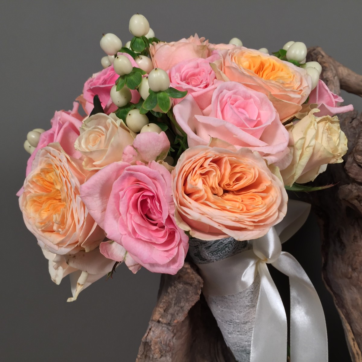 Bridal Bouquet David Austin Roses