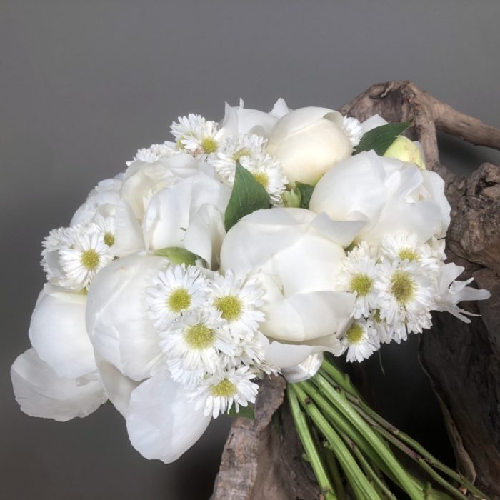 Bridal Bouquet Peonies & Aster