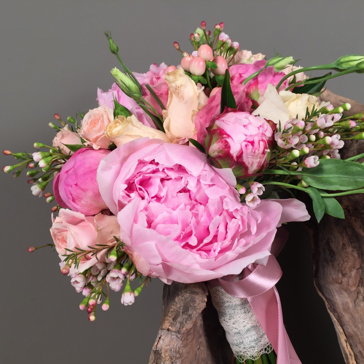 Bridal Bouquet Pink Salmon