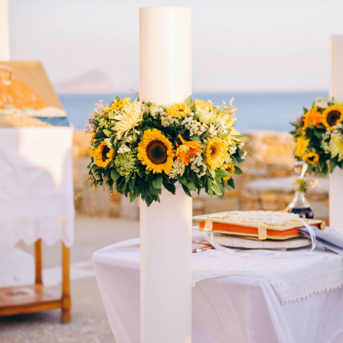 Orthodox Wedding Candles Kythnos