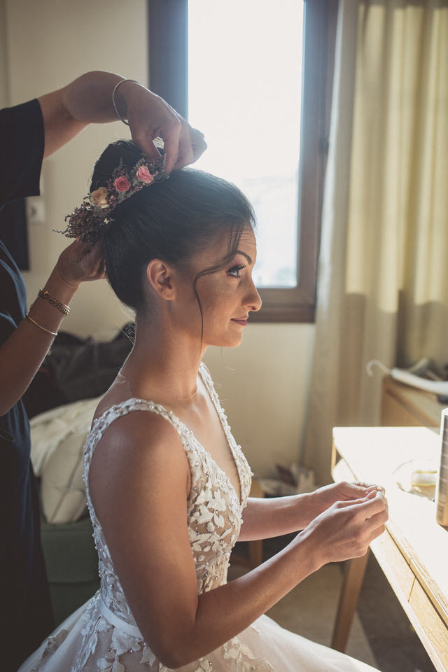 Bridal Hair Comb Mini