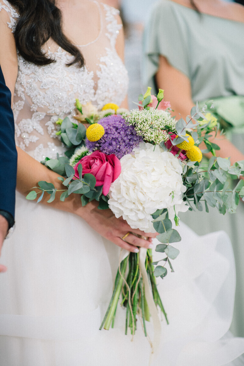 Bridal Bouquet Boho Colors