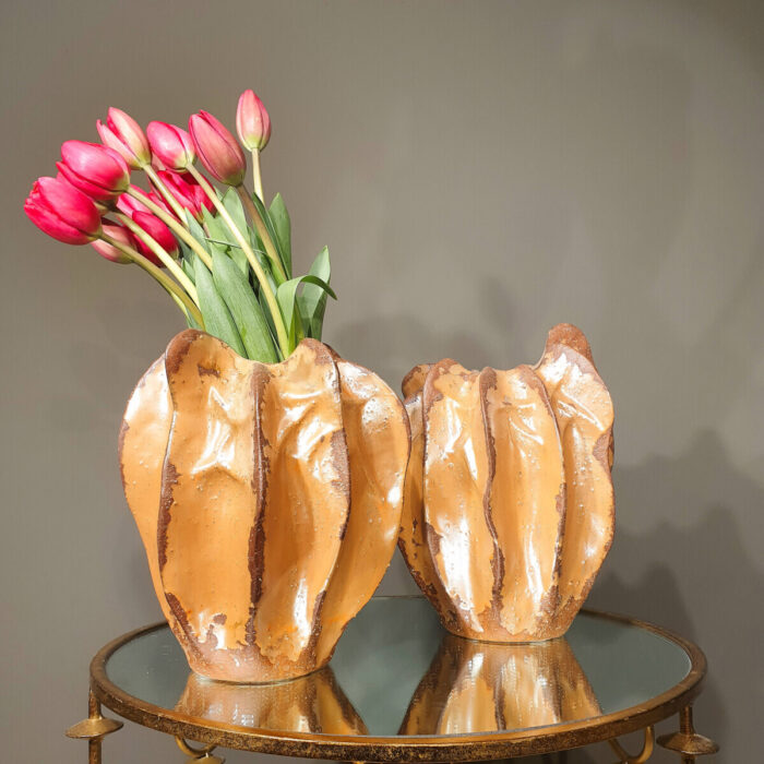 Vases Decorative Red Tulips