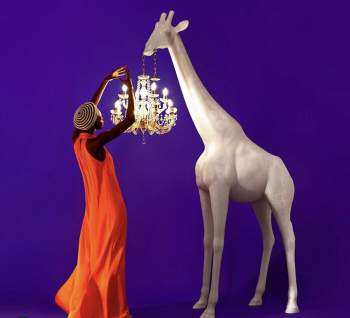 Decorative Giraffe Lamp Chandelier