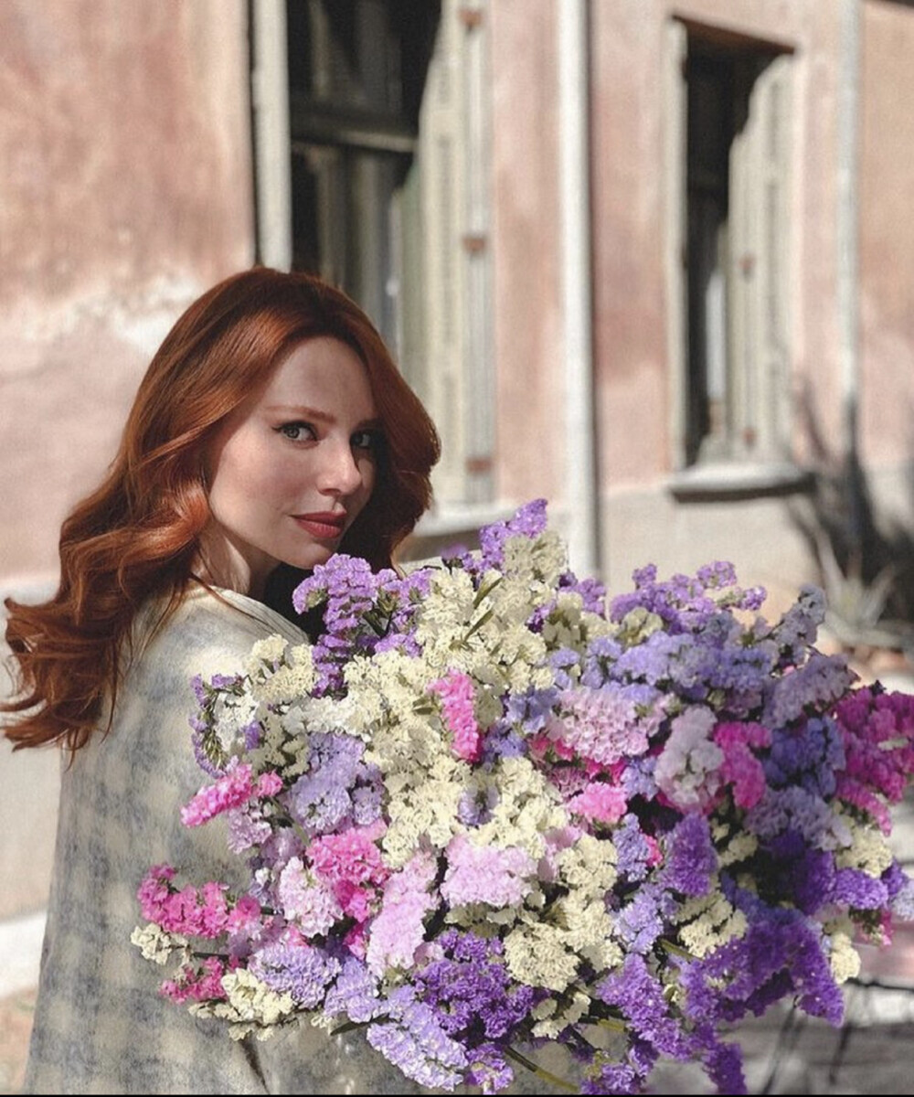 Bouquet Colorful Amaranthus Evelyn Kazantzoglou