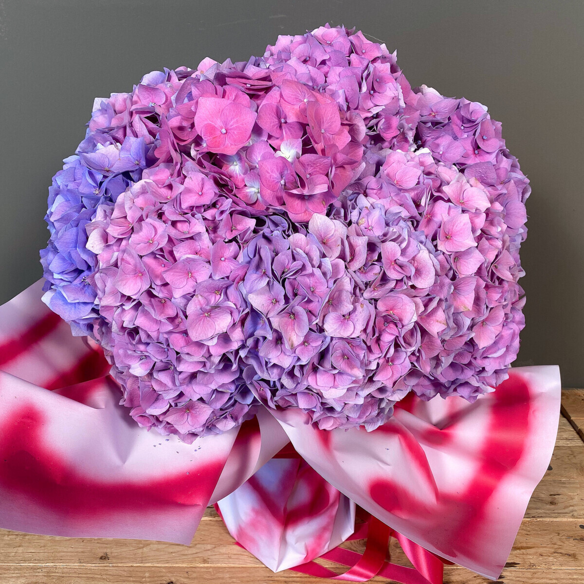 Bouquet 15 Lilac Hydrangeas