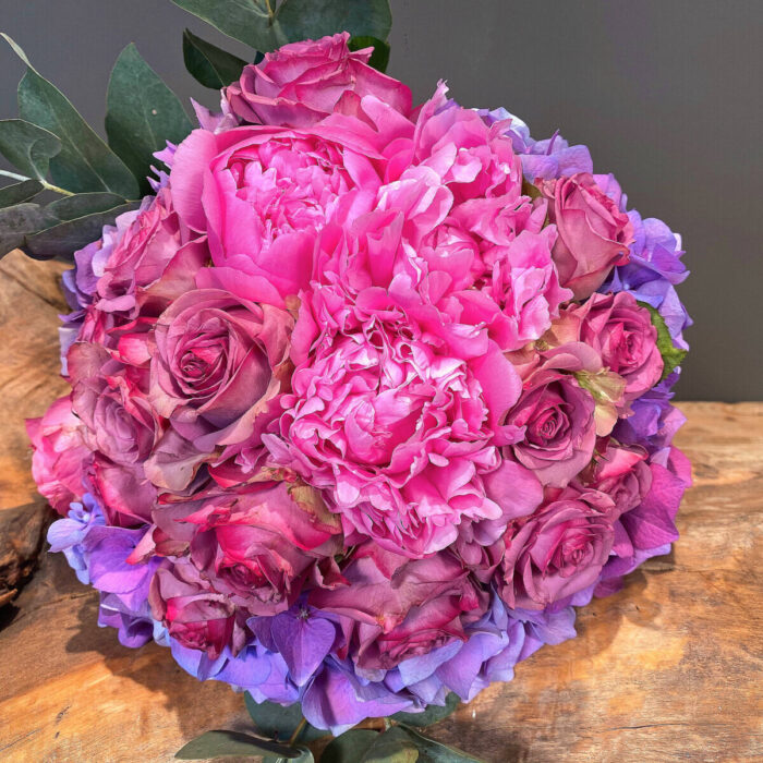 Bouquet Flowers (Roses Hydrangeas Peonies)